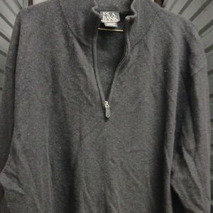Jos. A. Bank Men’s Black Half-Zip Sweater